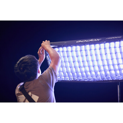 Godox - F200SR - KNOWLED Flexible RGB LED mat 200W- 1'X4'