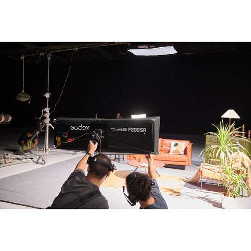 Godox - F200SR - KNOWLED Flexible RGB LED mat 200W- 1'X4'