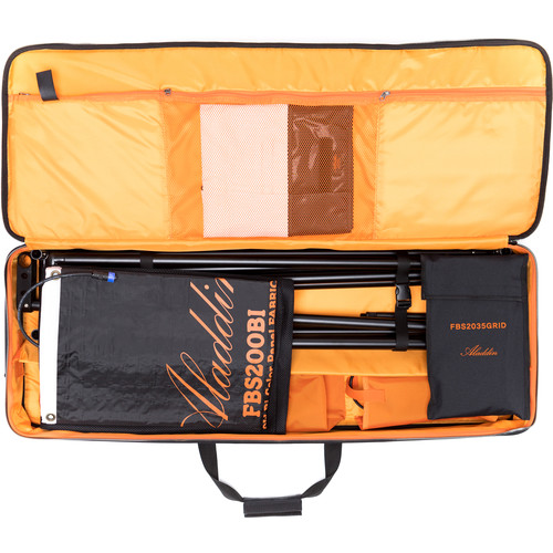 Aladdin * FBS350BIKITVM * FABRIC-LITE V-Mount Kit Bi-Color (2900°K-6200°K) -350W