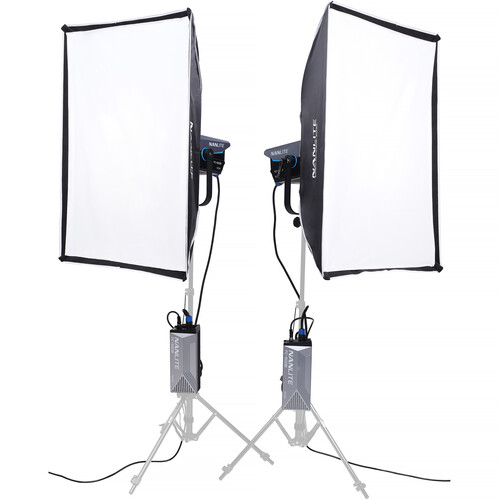 Nanlite FC-500B Spotlight 2-Light Kit with Rolling Case