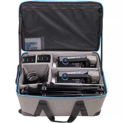 Nanlite FC-500B Spotlight 2-Light Kit with Rolling Case