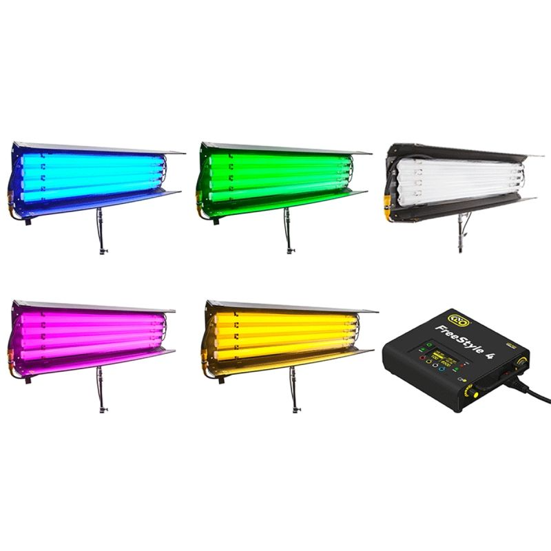 Kino Flo FreeStyle T44 DMX Kit, Schuko