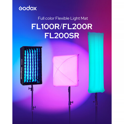Godox FL200R RGB Flexible LED Light Mat (2 x 2')