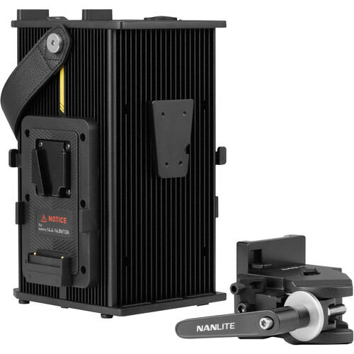 Nanlite Forza 300B II Spotlight incl. AC-DC power supply, Bowens mount, stand clamp and case