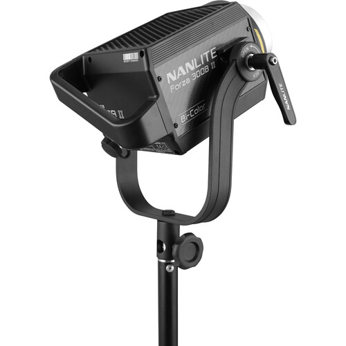 Nanlite Forza 300B II Spotlight incl. AC-DC power supply, Bowens mount, stand clamp and case