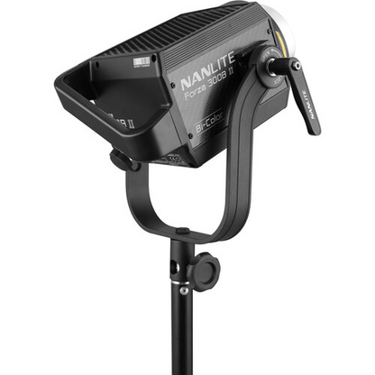 Nanlite Forza 300B II Spotlight incl. AC-DC power supply, Bowens mount, stand clamp and case