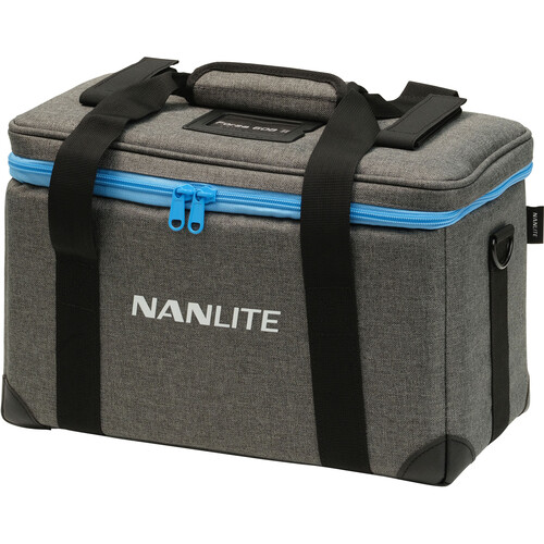 Nanlite Forza 60B II Spotlight incl. reflector, AC, DC battery grip, Bowens adapter and case