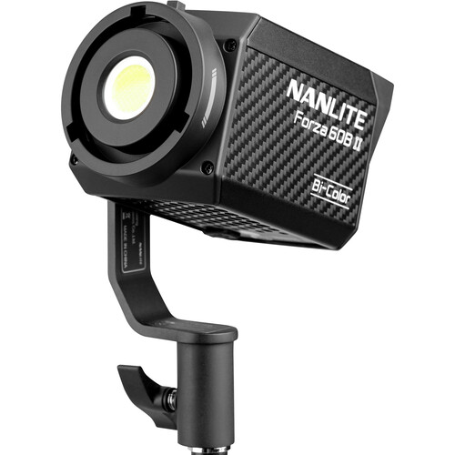 Nanlite Forza 60B II Spotlight incl. reflector, AC, DC battery grip, Bowens adapter and case