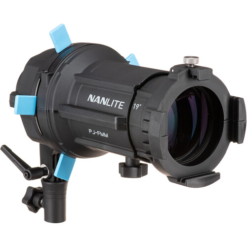 Nanlite Forza 60B II Kit with FM-Mount Projection Attachment and 19 + 36 Degree Lenses