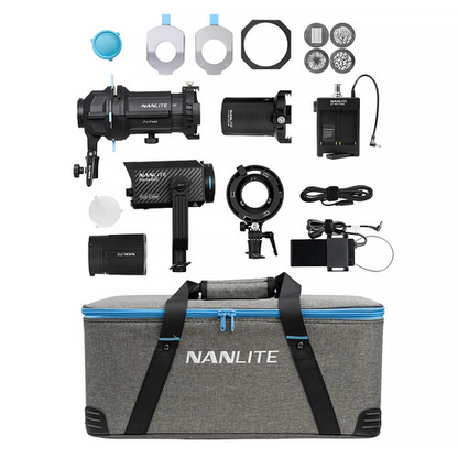 Nanlite Forza 60C Kit with FM Mount Projection Attachment (19&36)