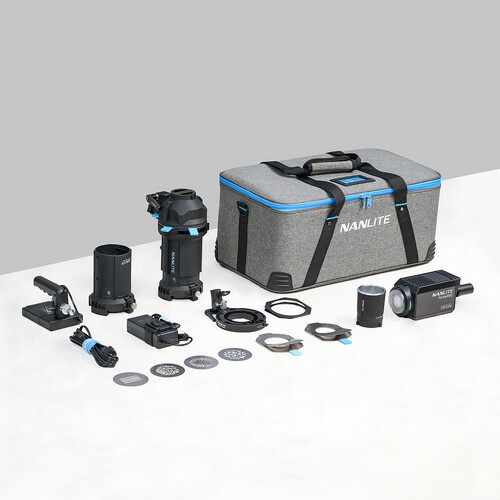 Nanlite Forza 60C Kit with FM Mount Projection Attachment (19&36)