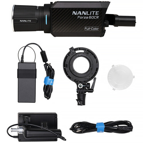 Nanlite Forza 60CR RGBLAC LED Spotlight with CRMX