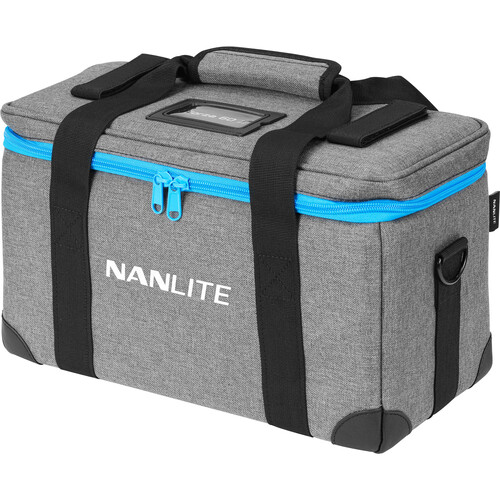 Nanlite Forza 60 II Spotlight incl. reflector, AC, DC battery grip, Bowens adapter and case