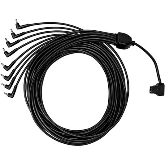ASTERA - FP5-DTSC - 1 to 8 split cable from D‐Tap Connector to 8 NYX Bulbs