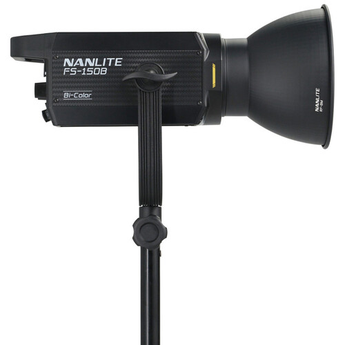 Nanlite FS-150B Bi-Color Studio Spotlight, 2700K-6500K, Bluetooth, 2.4G, Bowens Mount