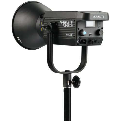 Nanlite FS-150B Bi-Color Studio Spotlight, 2700K-6500K, Bluetooth, 2.4G, Bowens Mount
