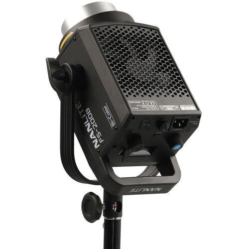 Nanlite FS-200B Bi-Color Studio Spotlight, 2700K-6500K, Bluetooth, 2.4G, Bowens Mount `