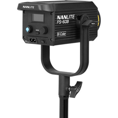 Nanlite FS-60B Bi-Color Studio Spotlight, 2700K-6500K, Bluetooth, 2.4G, FM Mount