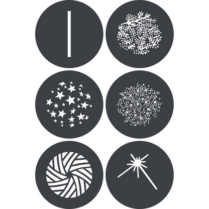 Godox - GP-GS3 - KNOWLED GOBO SET -6PCS