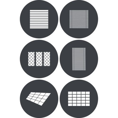Godox - GP-GS4 - KNOWLED GOBO SET -6PCS