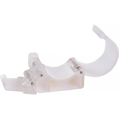 Nanlite Pavotube Transparent Polycarbonate Clip with 1/4-20in Receivers