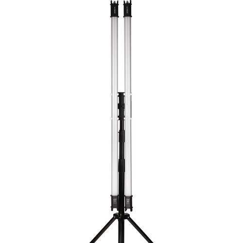 Nanlite Pavotube Double Bank Fixture with Gooseneck and 5/8in Receiver