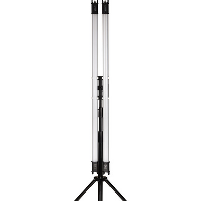 Nanlite Pavotube Double Bank Fixture with Gooseneck and 5/8in Receiver