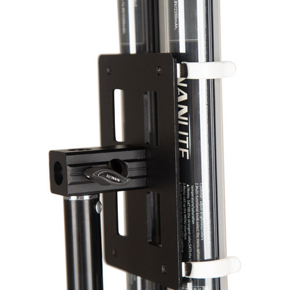 Nanlite Pavotube Double Bank Fixture with Gooseneck and 5/8in Receiver