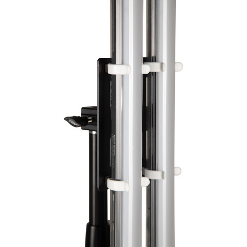 Nanlite Pavotube Double Bank Fixture with Gooseneck and 5/8in Receiver