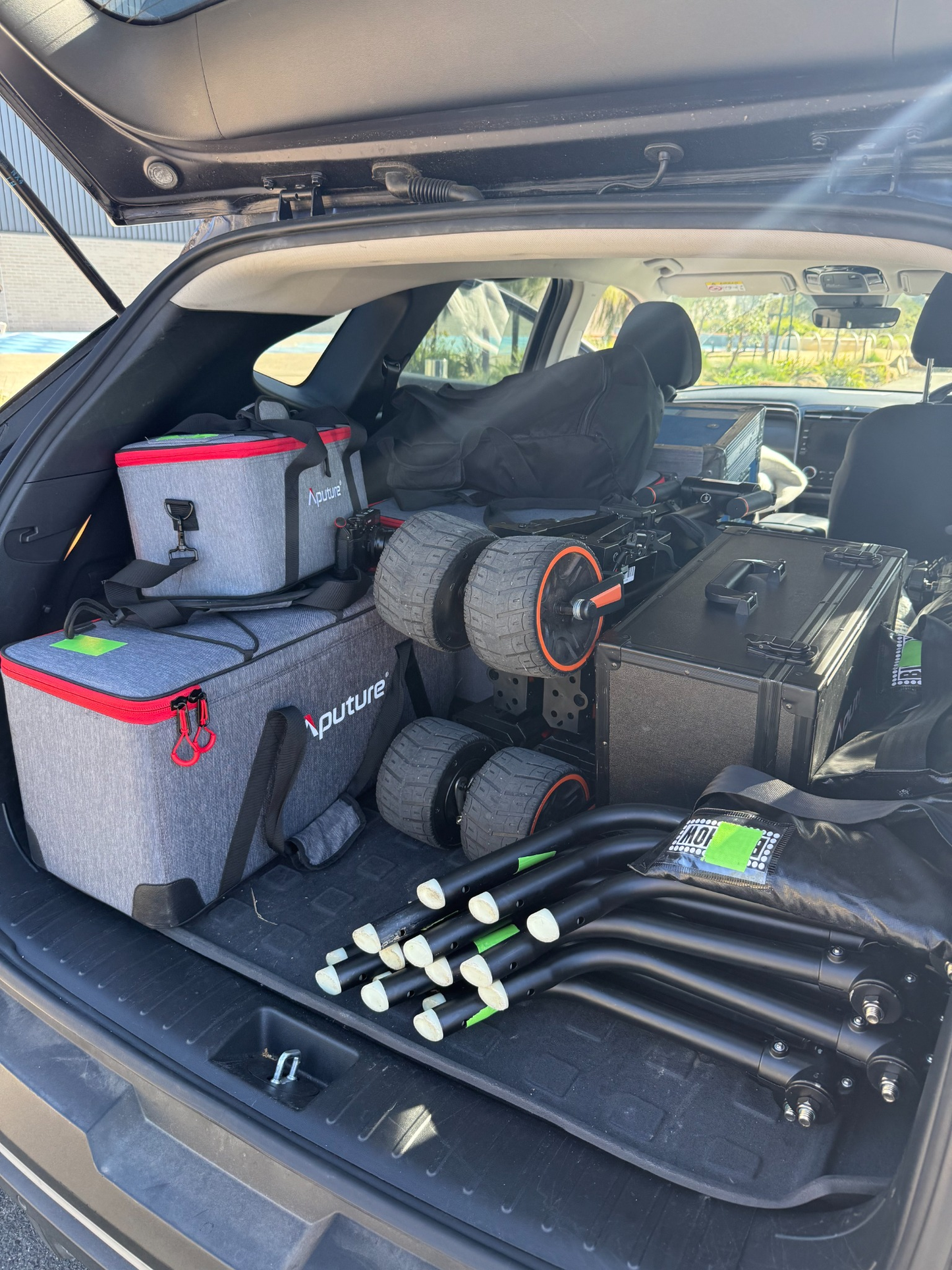 ZILR ZIPR 2WD Electric KIT Cart | Motorized Film Equipment Cart for Camera & Production Crews