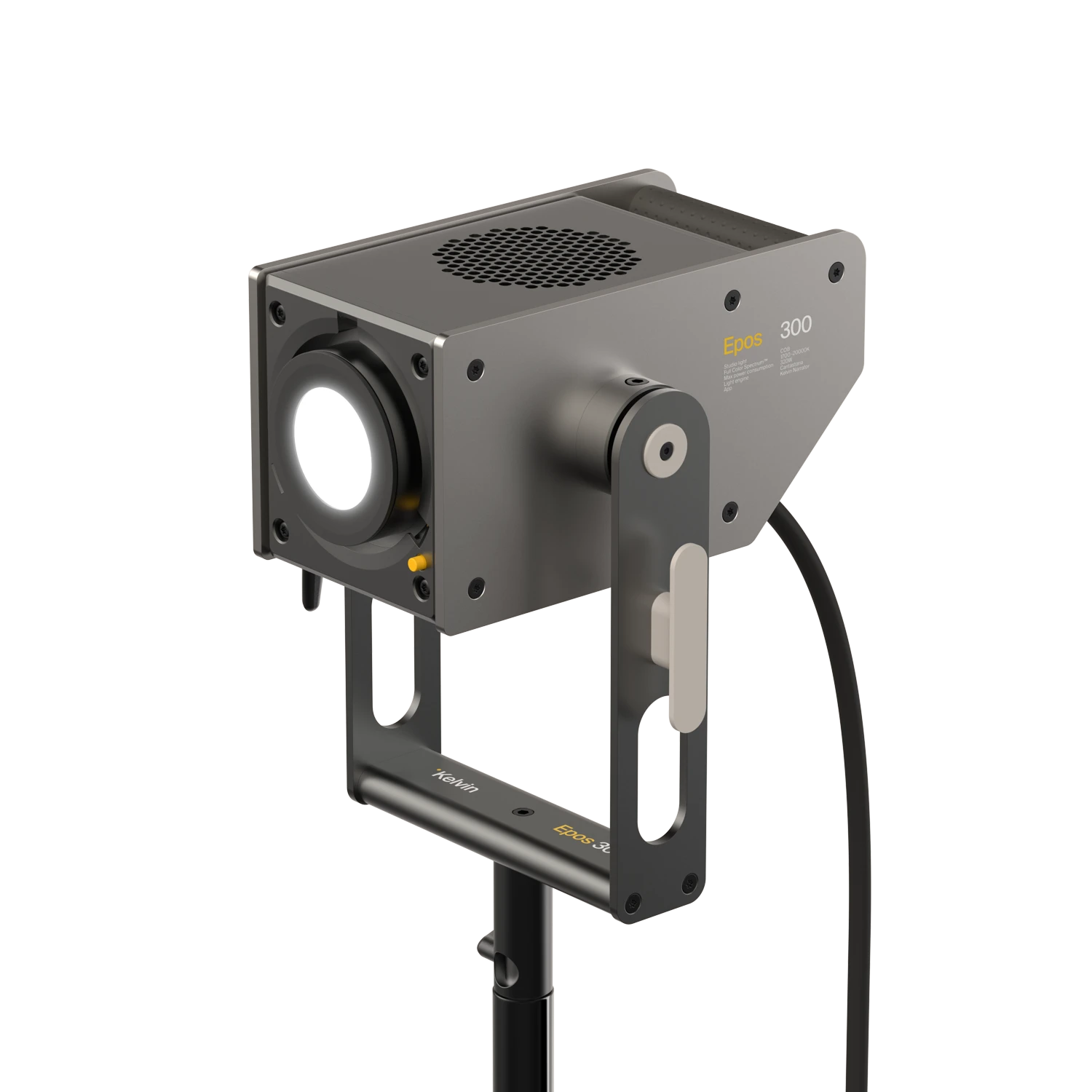 Kelvin Epos 300, RGBACL LED COB Studio Light incl. Rolling Case (B-Mou ...