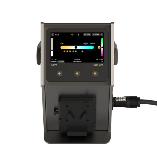 Kelvin Epos 300 Travel Kit with Accessories for Epos Series, RGBACL LED COB Studio Light (B-Mount)