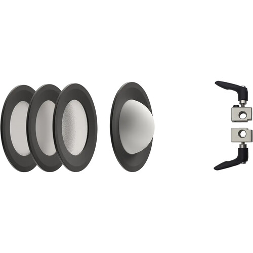 Kelvin Epos 300 Travel Kit with Accessories for Epos Series, RGBACL LED COB Studio Light (B-Mount)