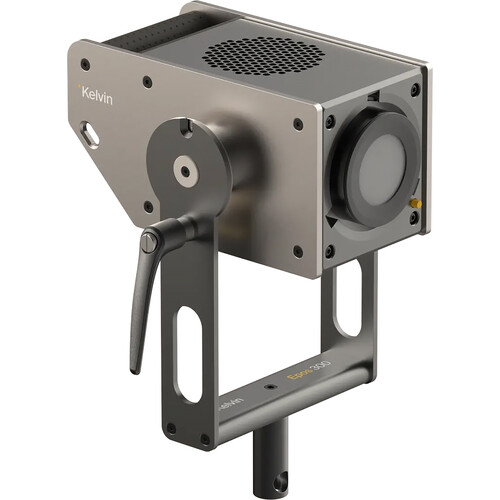 Kelvin Epos 300, RGBACL LED COB Studio Light incl. Rolling Case (Gold Mount)