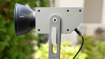 Kelvin Epos 300,  RGBACL LED COB Studio Light incl. Rolling Case (V-Mount)