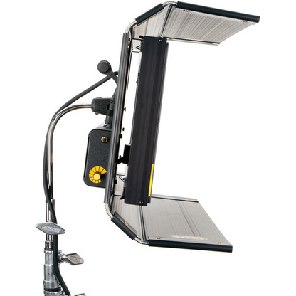 Kino Flo - KIT-DL20XBU - Diva-Lite 20 LED DMX Kit, Univ w/ Soft Case (Includes Diva-Lite 20 LED DMX Fixture, Louver 90°, Baby Receiver (16mm), Soft Case)