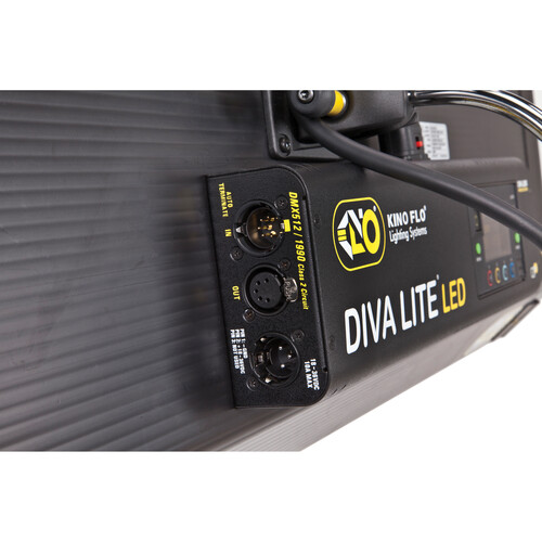 Kino Flo - KIT-DL20XBU - Diva-Lite 20 LED DMX Kit, Univ w/ Soft Case (Includes Diva-Lite 20 LED DMX Fixture, Louver 90°, Baby Receiver (16mm), Soft Case)