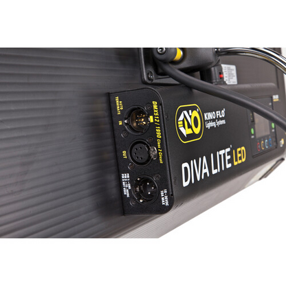 Kino Flo - KIT-DL20XBU - Diva-Lite 20 LED DMX Kit, Univ w/ Soft Case (Includes Diva-Lite 20 LED DMX Fixture, Louver 90°, Baby Receiver (16mm), Soft Case)