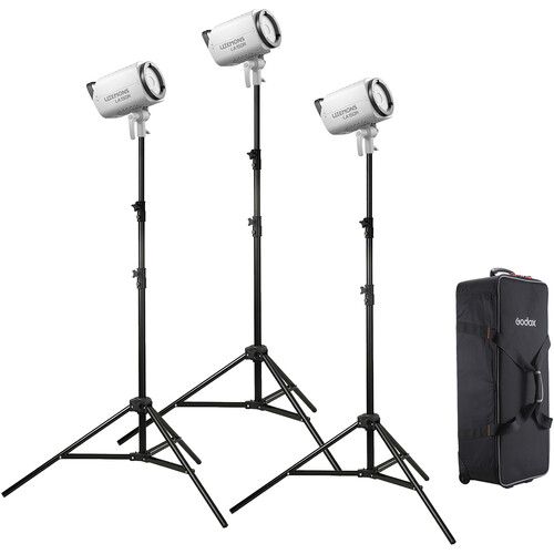 Godox Litemons LA150R RGB LED Light 3-Light Kit