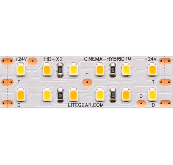 LiteGear LR1.00120 LiteRibbon Cinema Hybrid, X2, 24V, 5 m