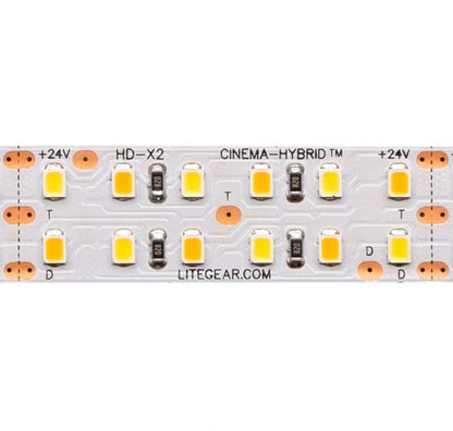 LiteGear LR1.00120 LiteRibbon Cinema Hybrid, X2, 24V, 5 m