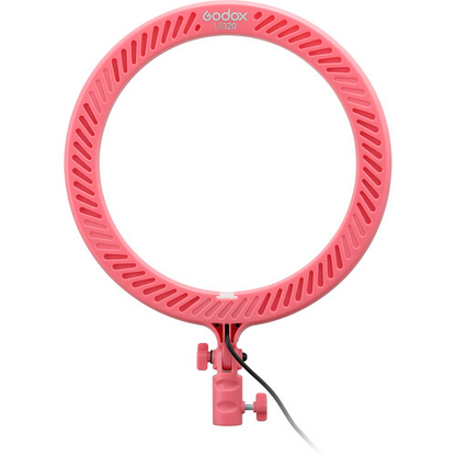 Godox LR120 LED Ring Light (Pink)