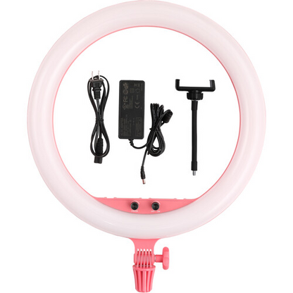 Godox LR150 LED Ring Light (Pink)