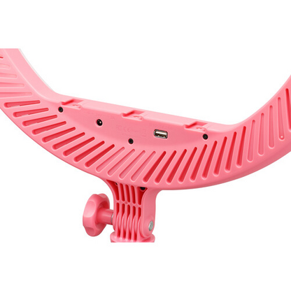 Godox LR150 LED Ring Light (Pink)