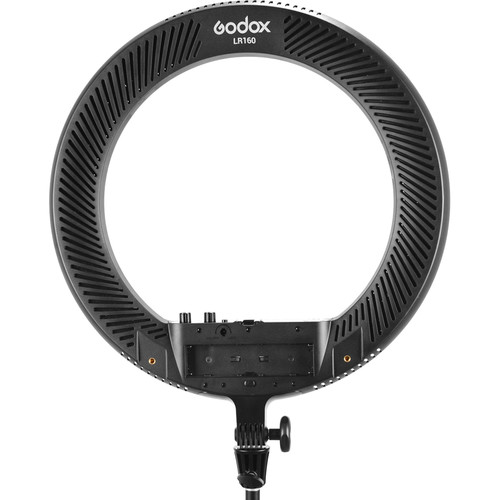 Godox LR160 Bi-Color LED Ring Light (Black)