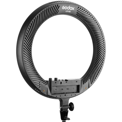 Godox LR160 Bi-Color LED Ring Light (Black)