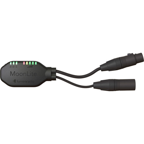 LumenRadio - LRMOONLITE - MoonLite Wireless CRMX DMX Transceiver with Bluetooth