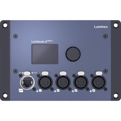 Luminex LumiNode 4 WALL (6 Processing engines & 4 DMX ports)