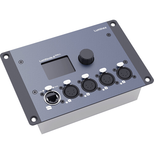 Luminex LumiNode 4 WALL (6 Processing engines & 4 DMX ports)
