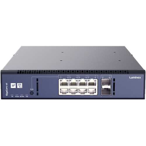 Luminex GigaCore 10i (10Gb) - 8x1G - 2x10G(SFP+)